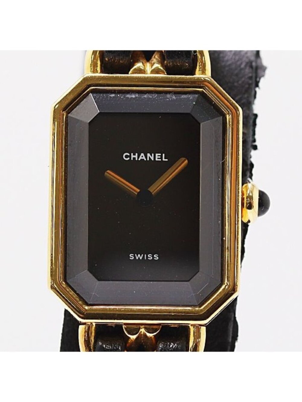 Chanel Premiere L Quartz Black Dial Watch